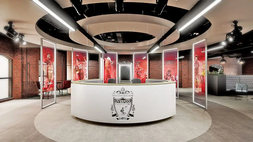 liverpool football club 3d concept render