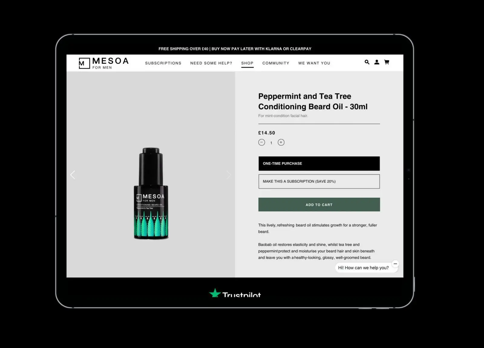 Mesoa For Men 3D Product Viewers | For online retail