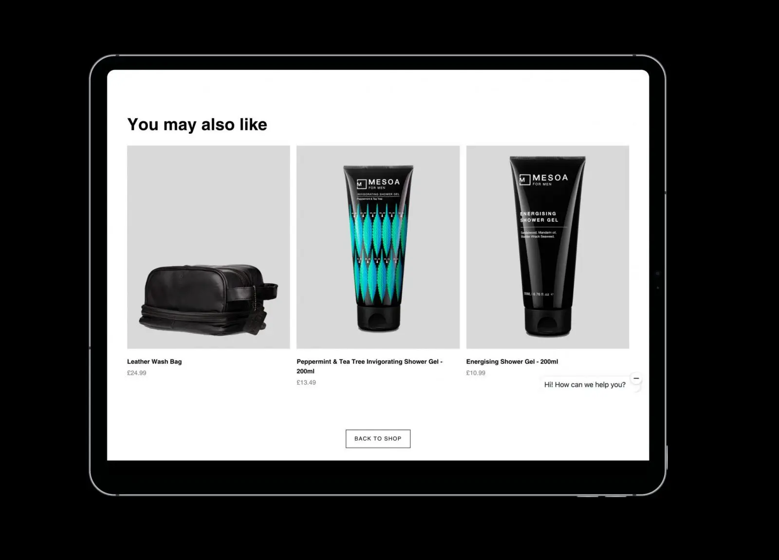 Mesoa For Men 3D Product Viewers | For online retail