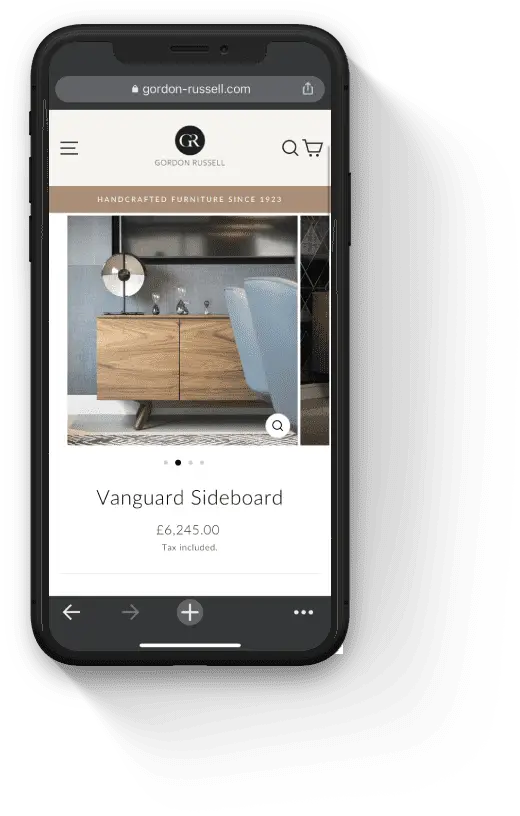 High-impact 3D Visuals and web marketing solutions for furniture | Gordon Russell