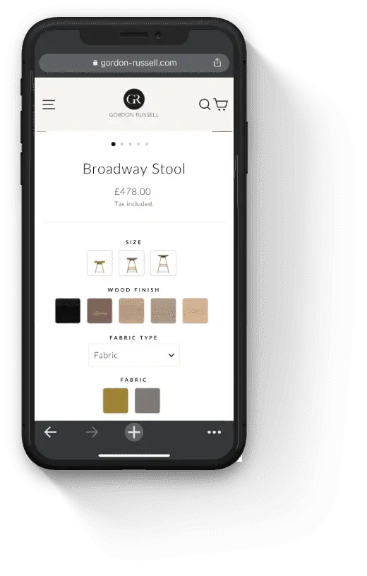 High-impact 3D Visuals and web marketing solutions for furniture | Gordon Russell