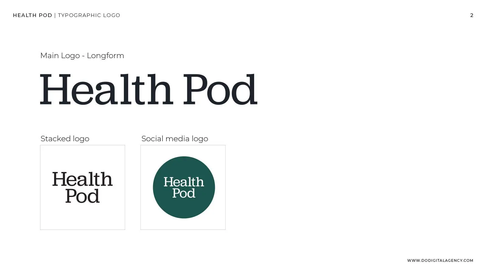 Occupational Health Logo Occupational Health Logo And Brand Design | Health Pod