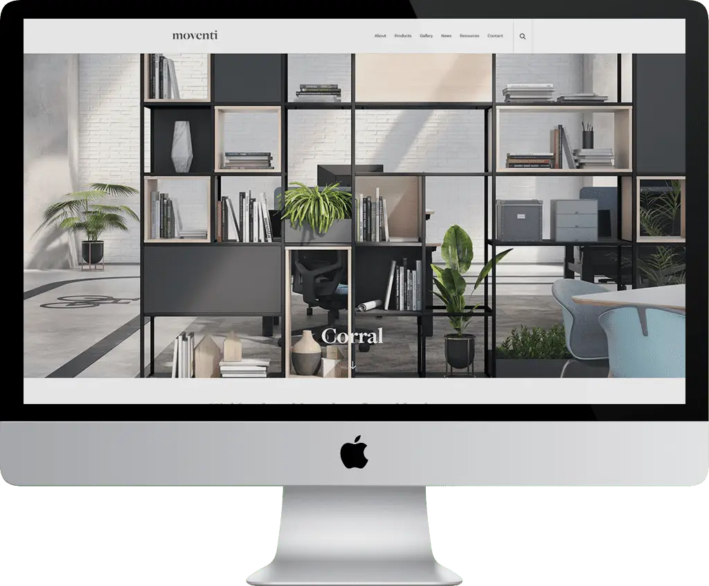 3d imagery For Moventi | Furniture Manufacturers