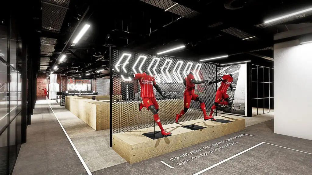 liverpool football club 3d concept render