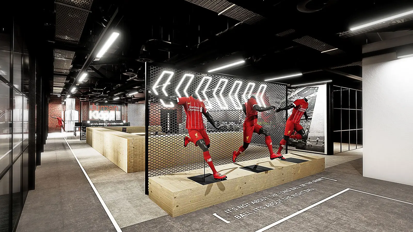 liverpool football club 3d concept render