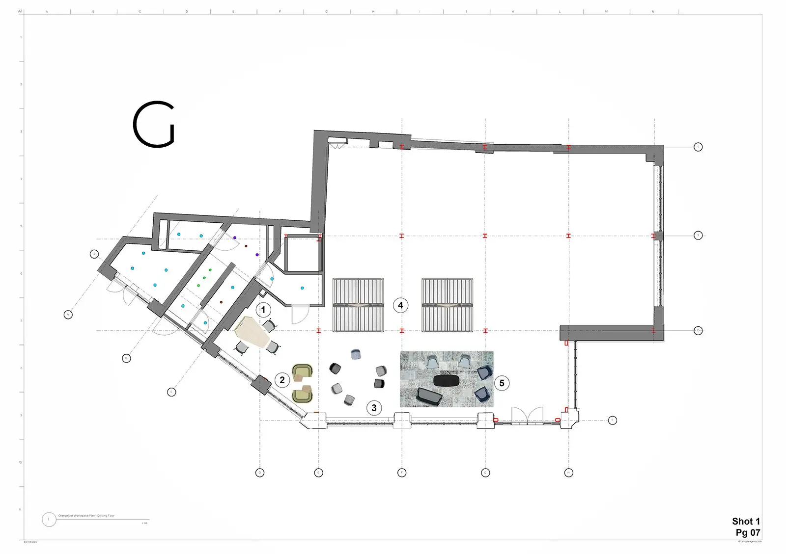 3D Virtual Showrooms 2d cad plan