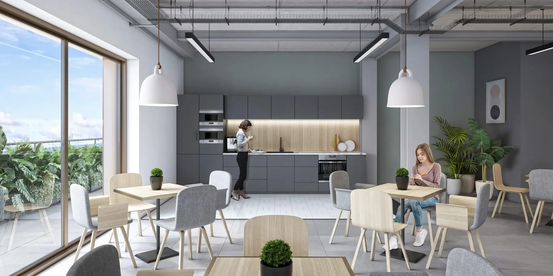 Brixton House, Office Brand, Website & 3D Visuals