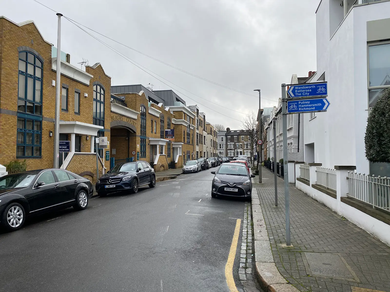 3d photomontage street by day