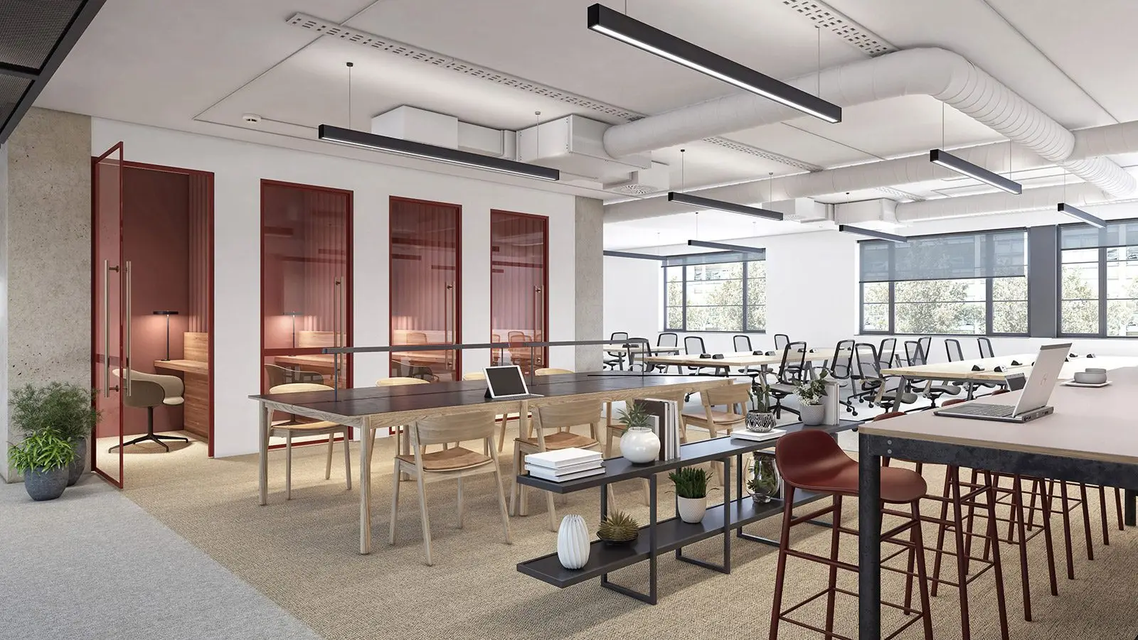 Commercial Office 3D Visualisation Gallery