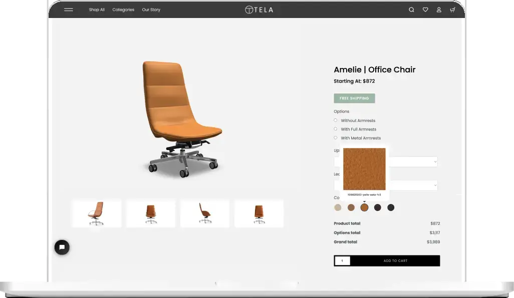 mode 3d configurator furniture