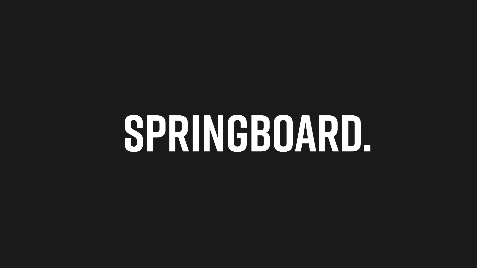 Springboard - Explainer Video