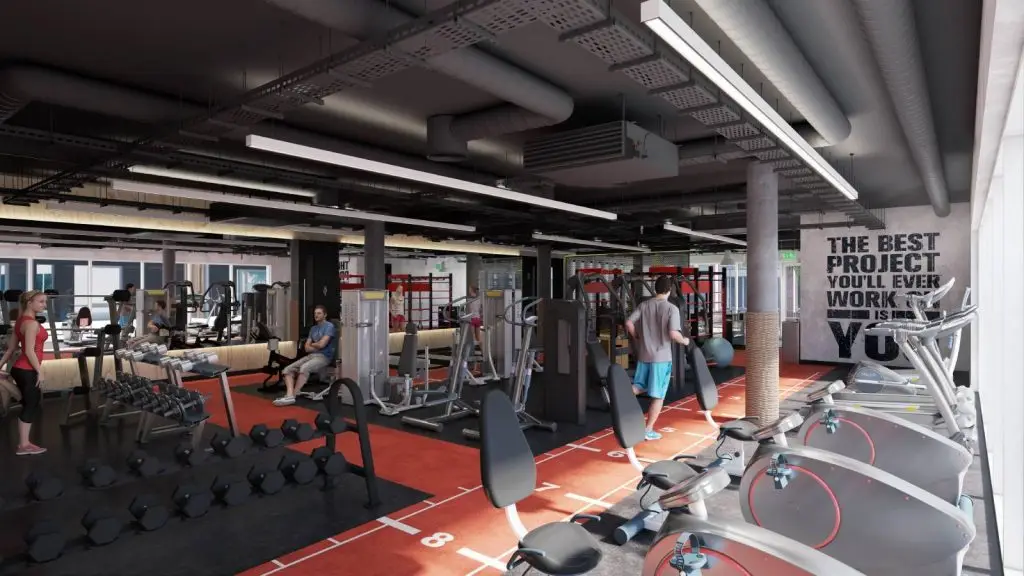 Gymnasium 3D Visualisation Gallery | DoDA