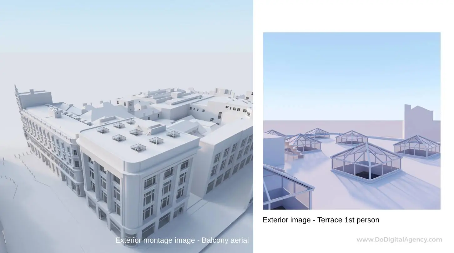 Howells Cardiff: Stunning 3D Visualisation by DoDA