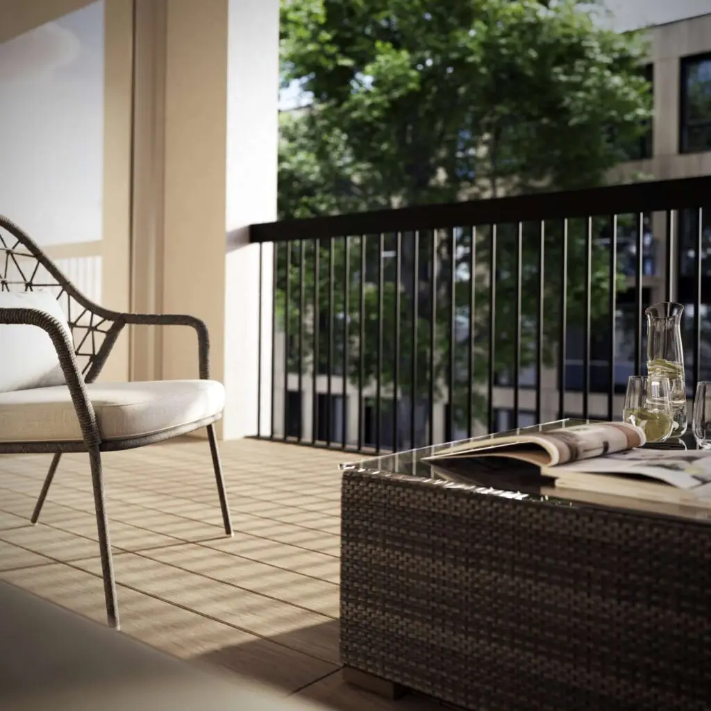 high quality visuals, animation, 2D configurator for Decking