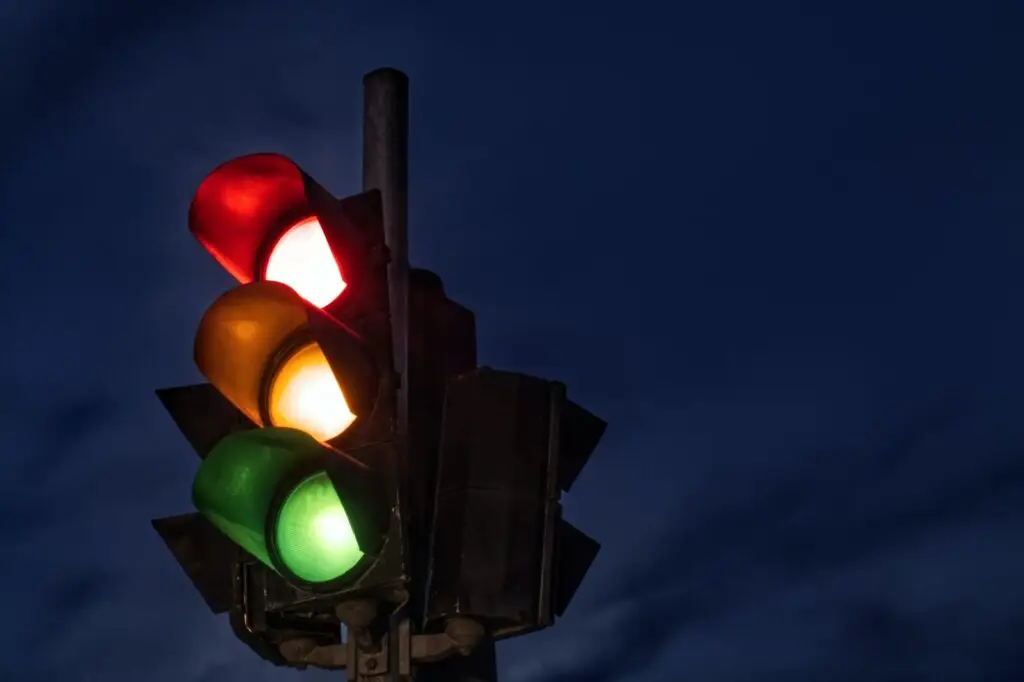 markup traffic light system for feedback