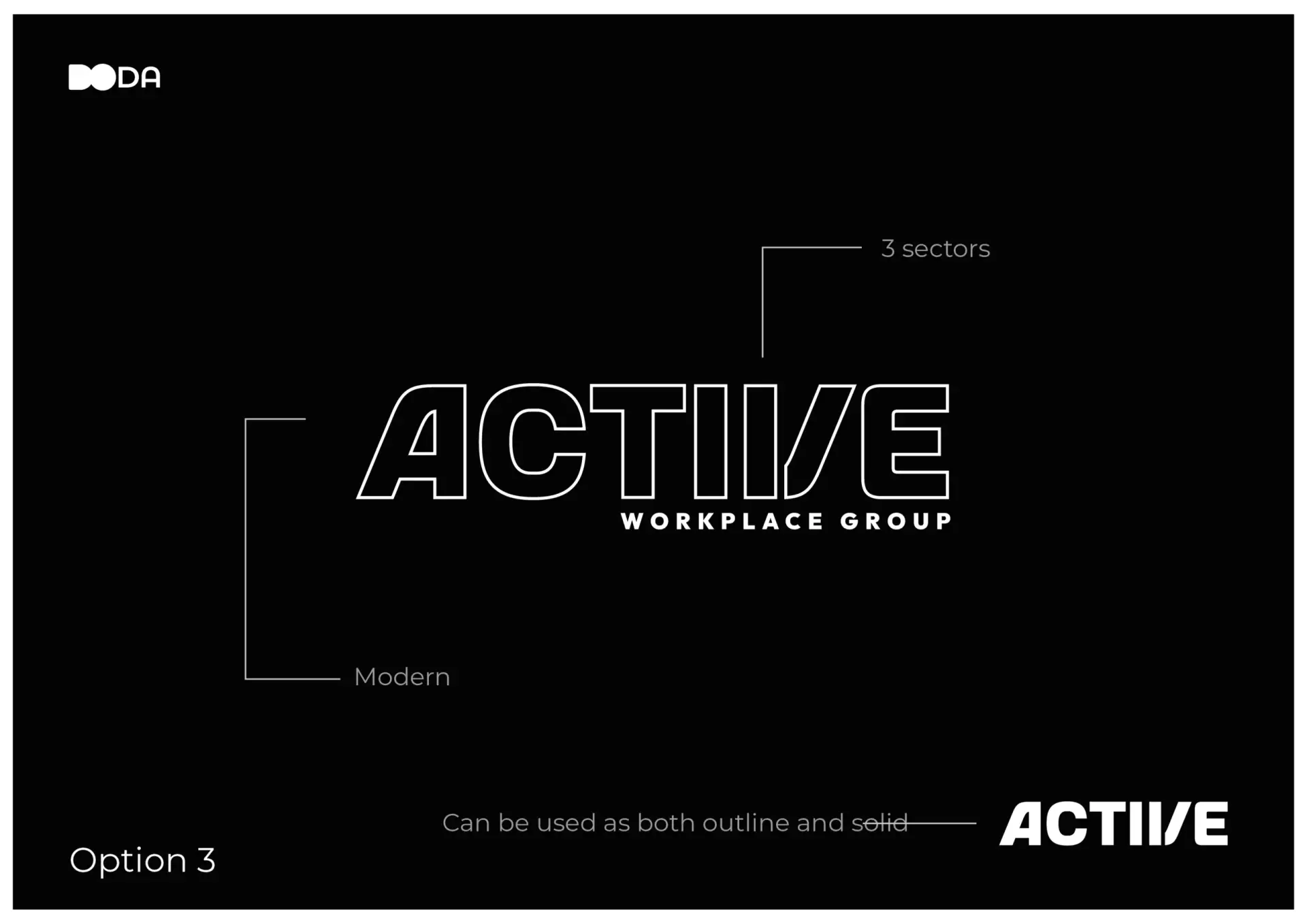 active logo concept idea