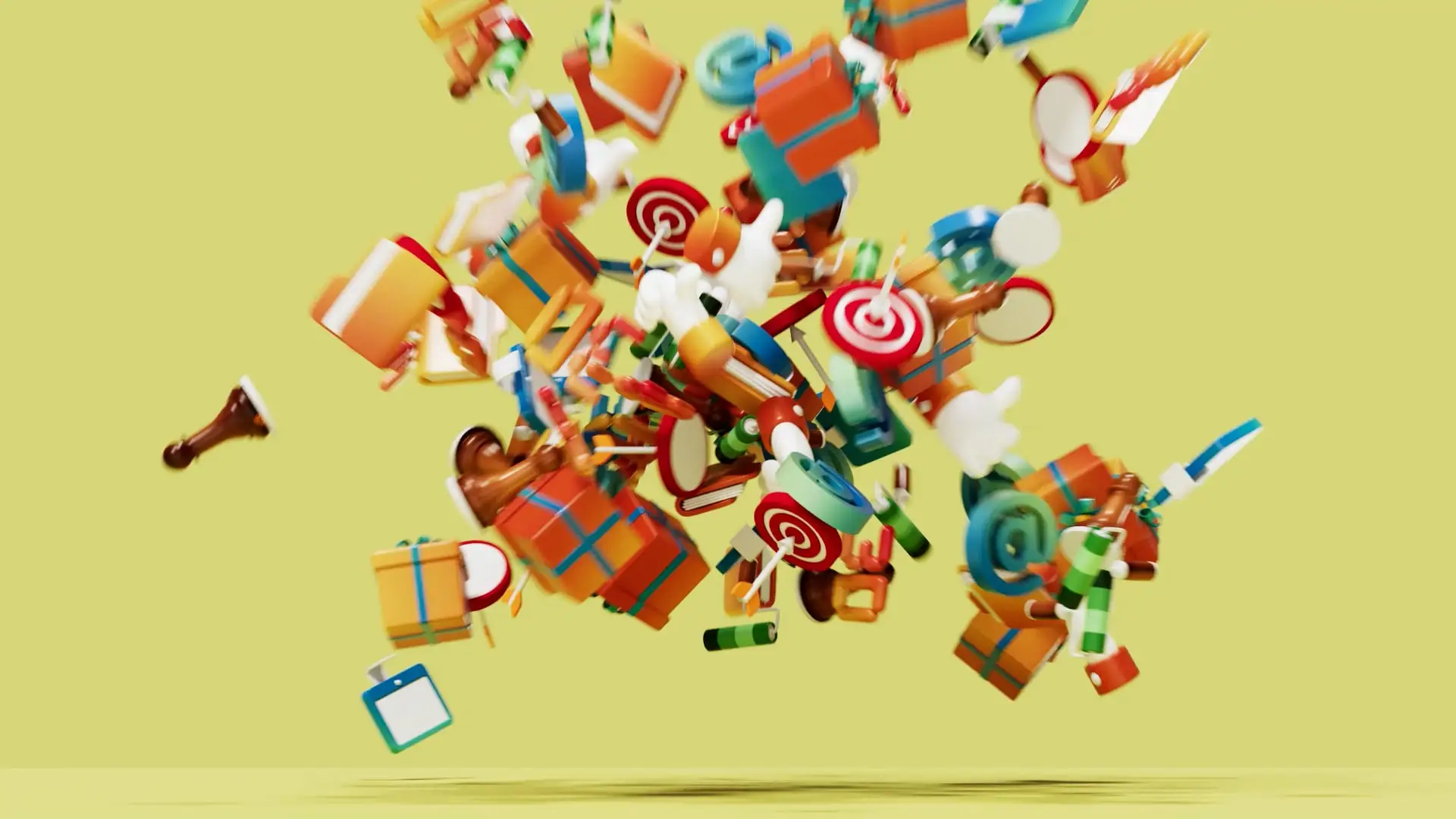 easy avocado 3d icons video