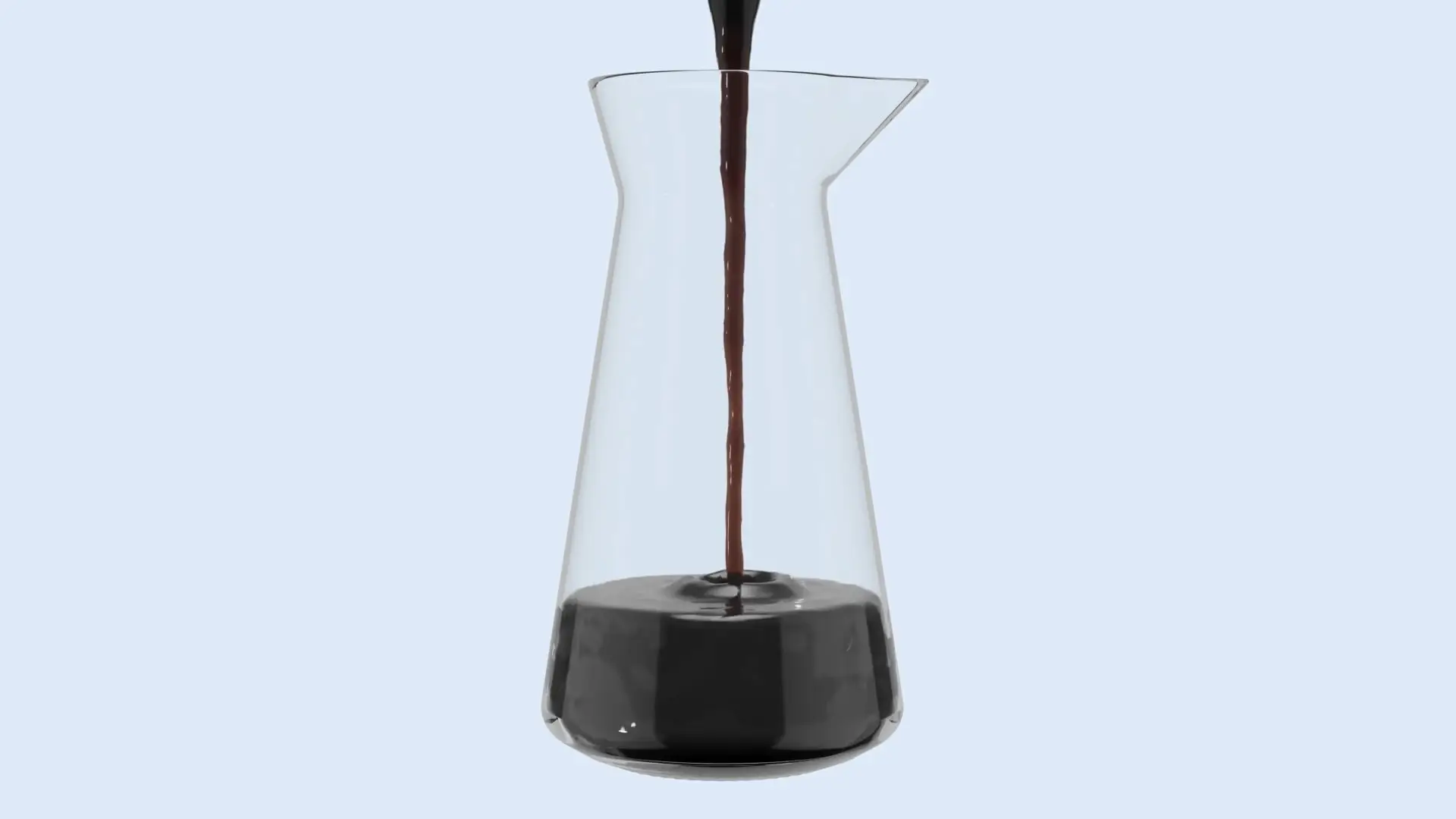 3d liquid simulation coffee