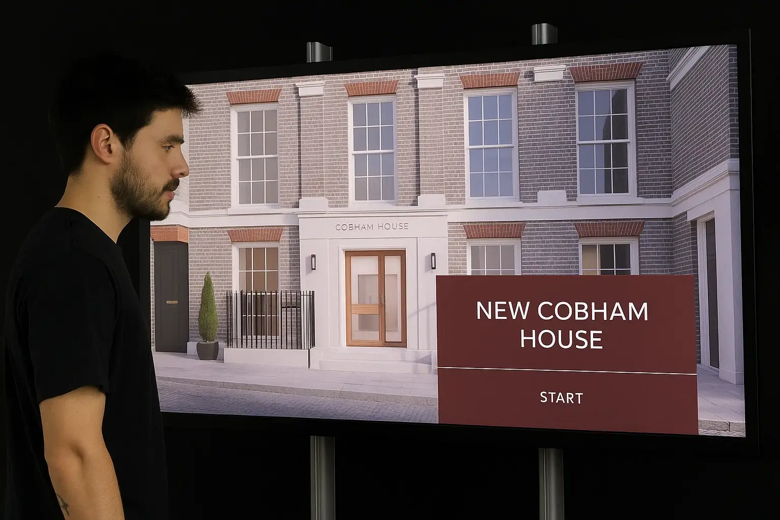 archie demonstrating realtime presntation