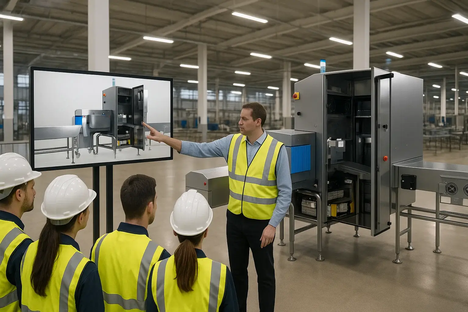 Product Showroom Experiences industrial training tools